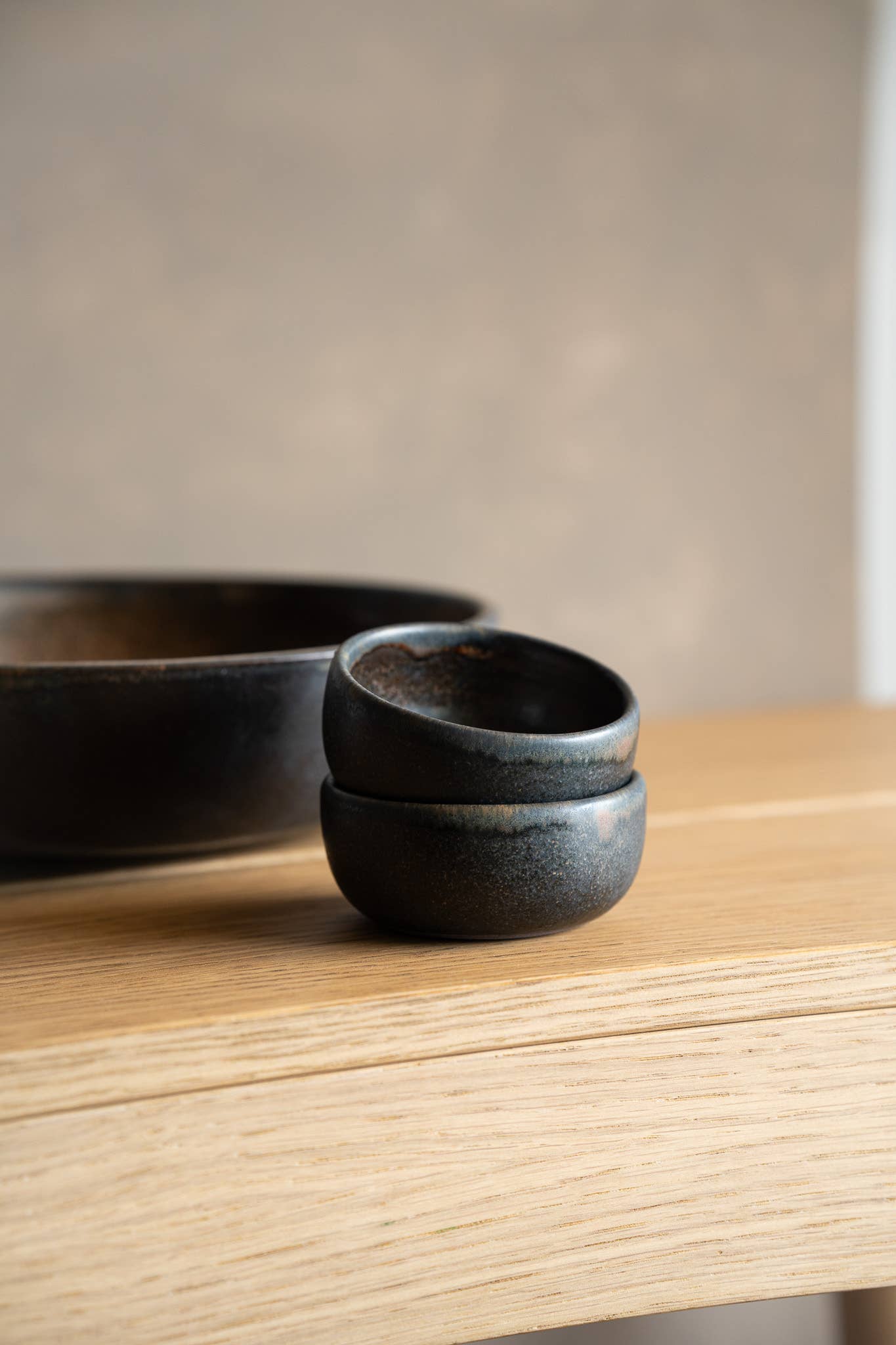 Creating Comfort Lab - Rust Stoneware Pinch bowl