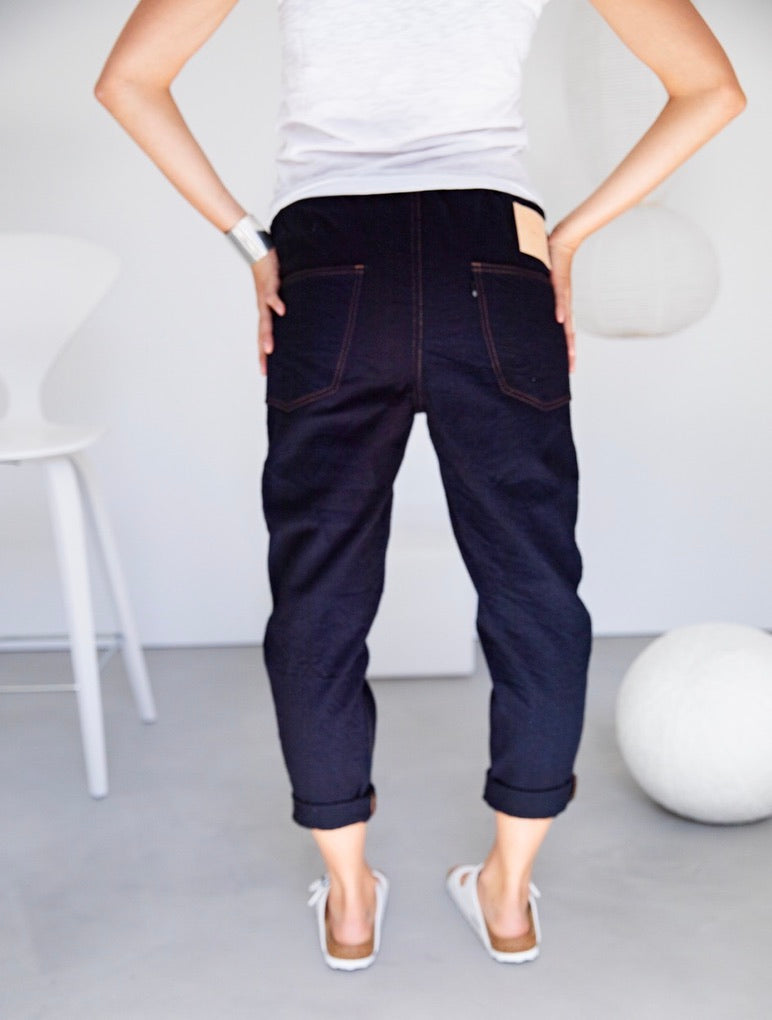 Happy Pant-Organic Cotton Denim -Gender Free Style from Japan