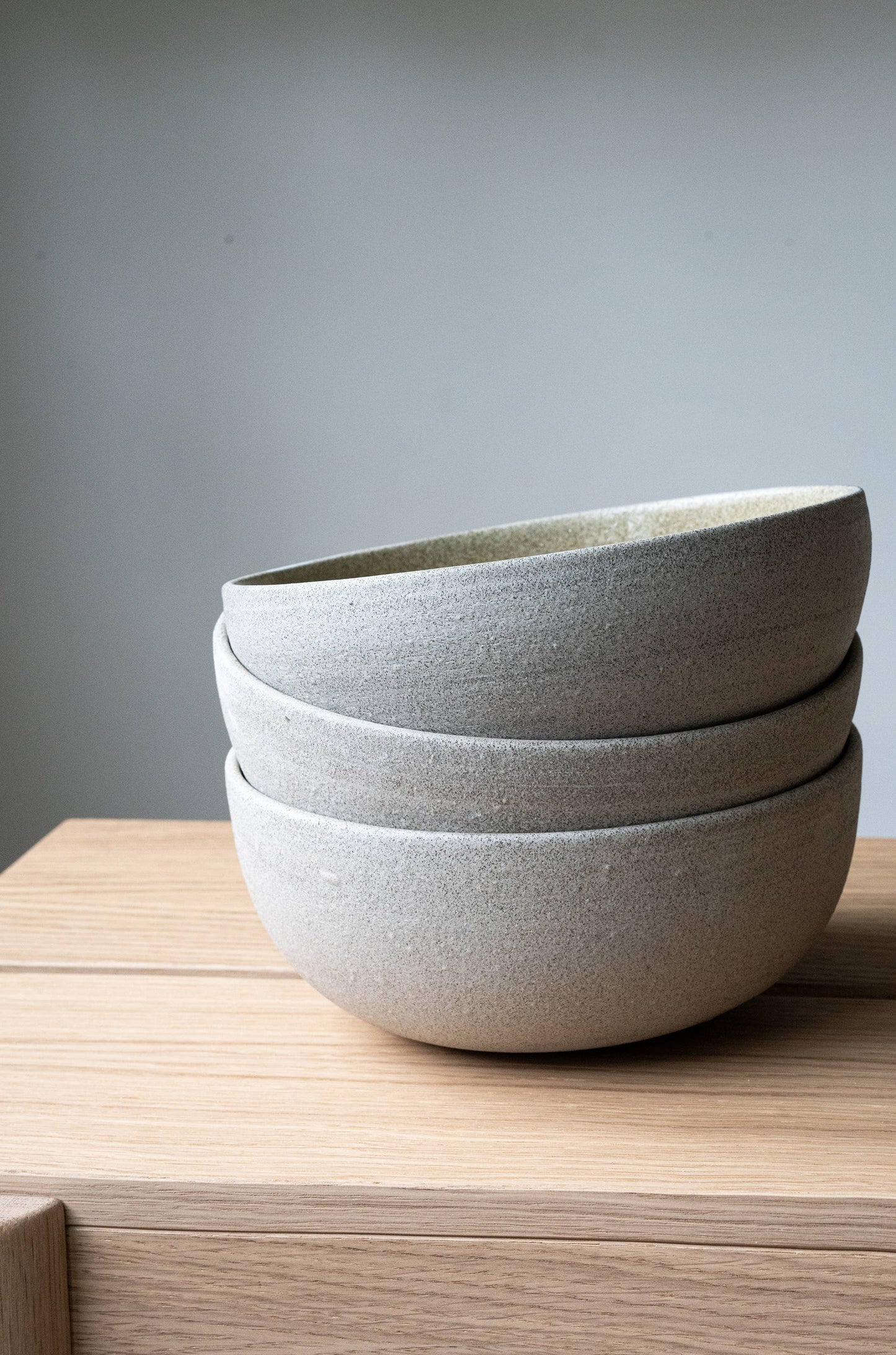 Creating Comfort Lab - Stoneware Ramen Bowl "CONCRETE"