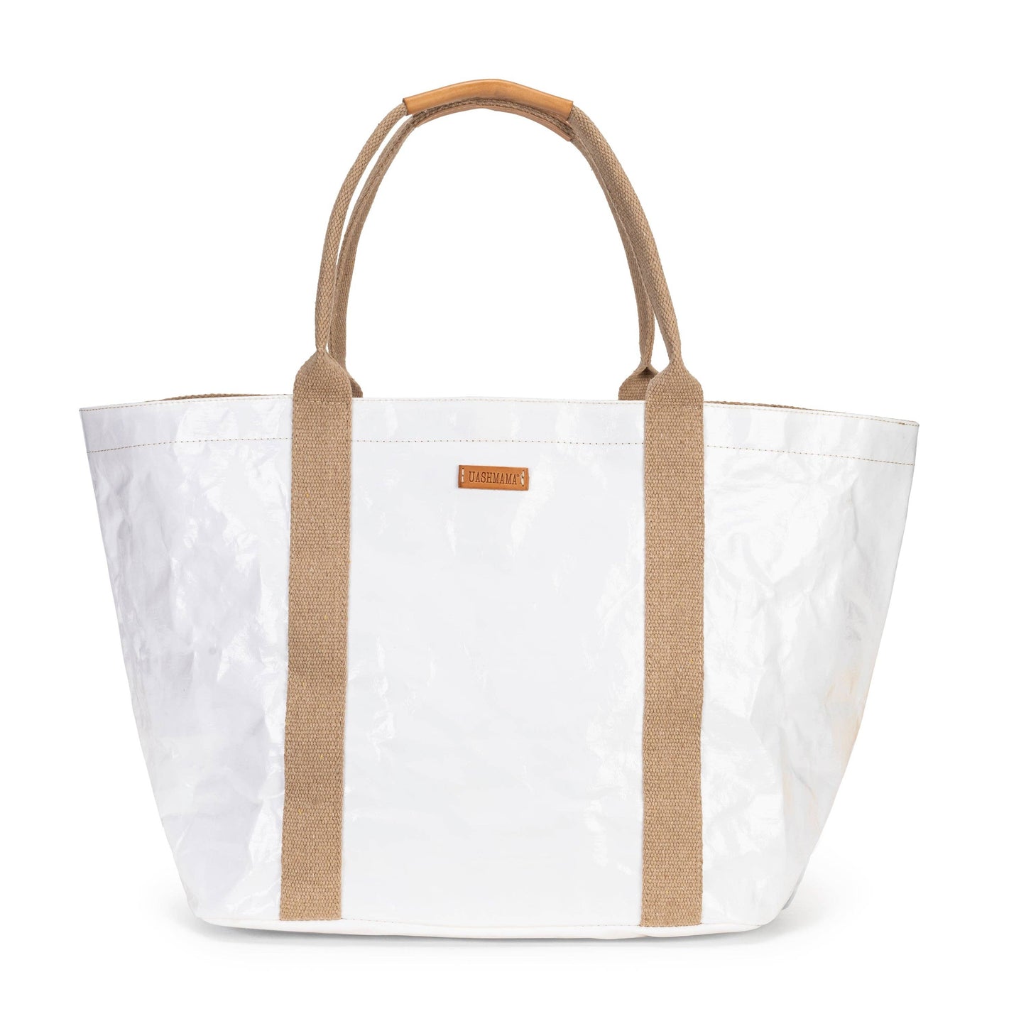 Uashmama - GIULIA GLOSSY TOTE BAG: Glossy Blue / XSmall