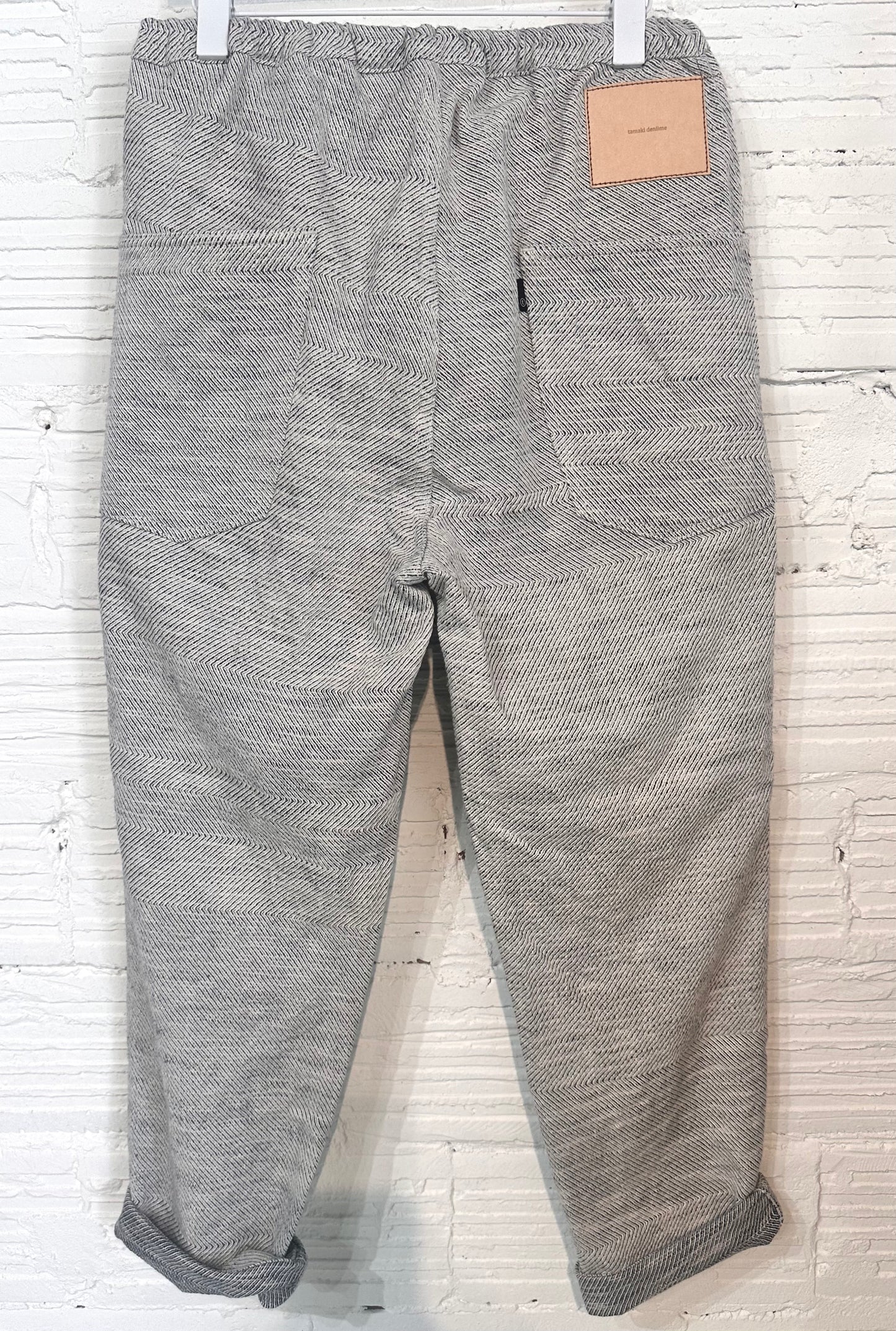 Tamaki-Niime Happy Pant-Organic Cotton Denim -Gender Fluid Wear from Japan