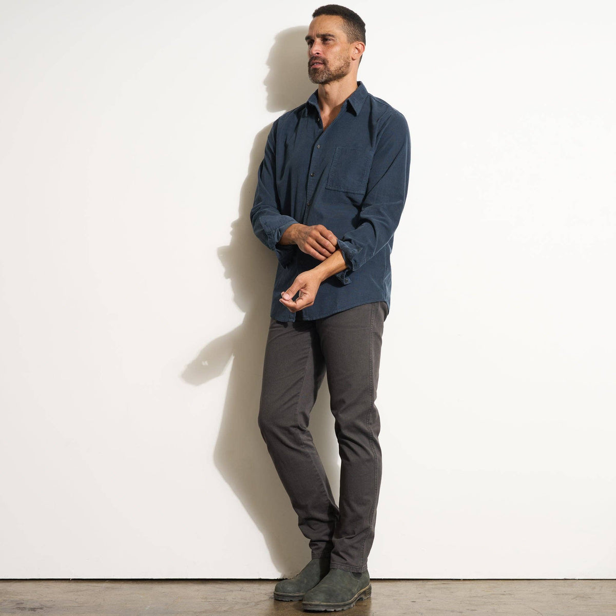 Nobel Fine Wale Cord Shirt