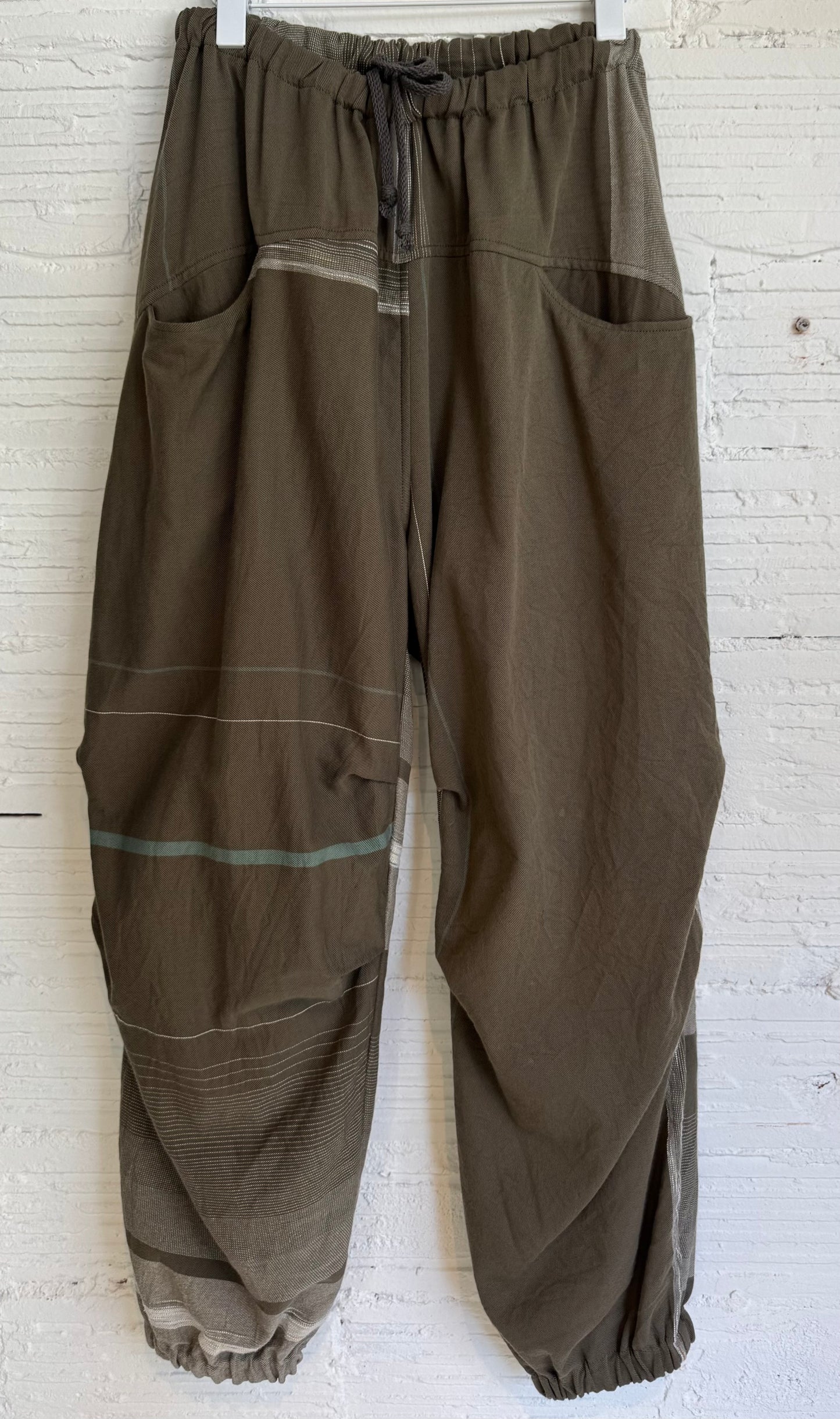 Tamaki-Niime Nica Parachute Cotton and Cotton-Merino Blend "Co-Ed" Pant
