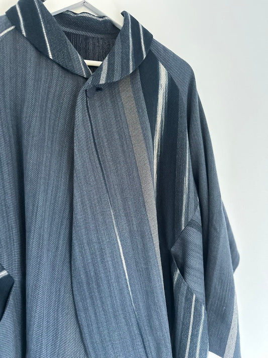 Mijikai Merino-Cotton Blended Bespoke Coat from Japan