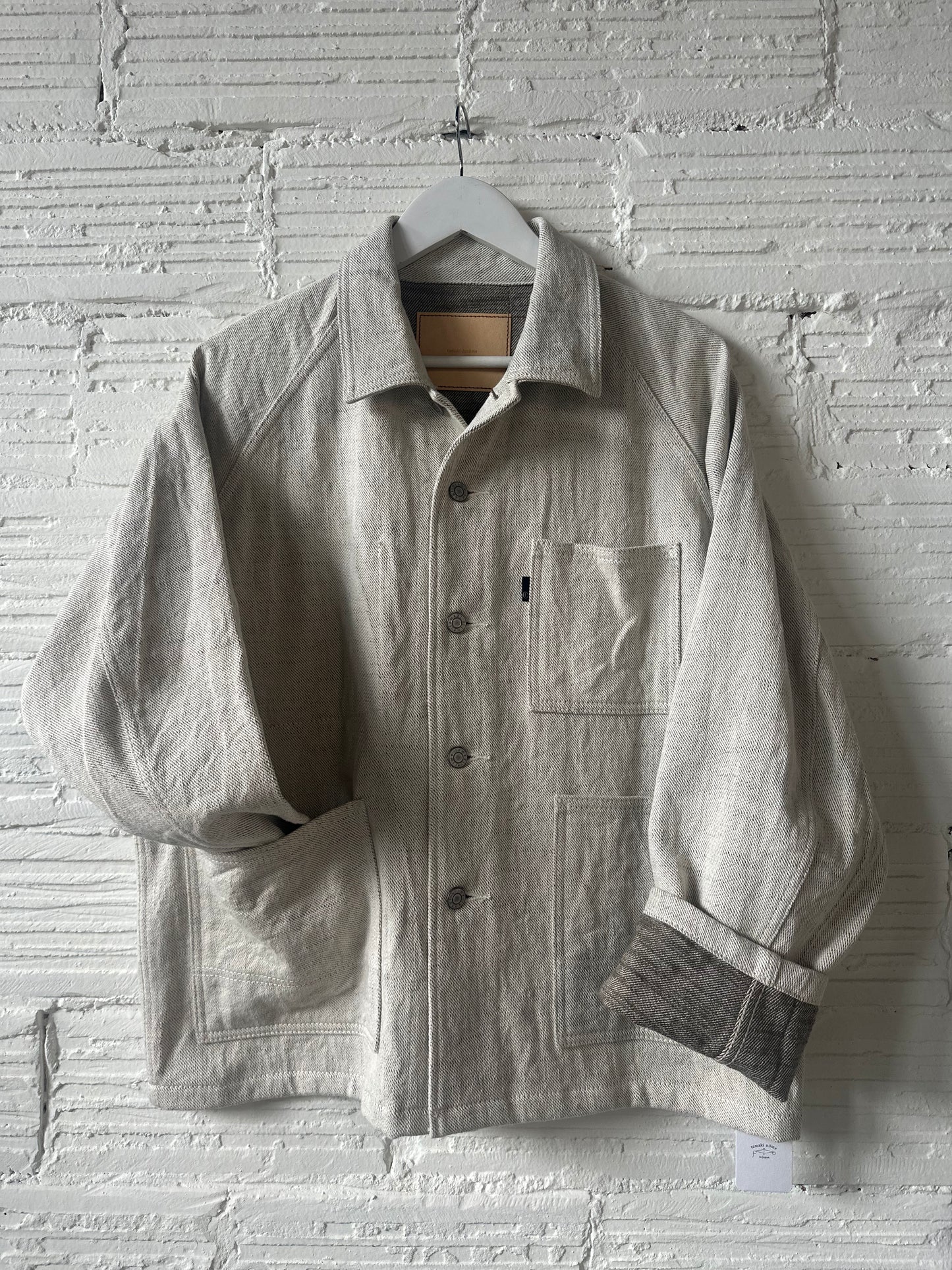 Tamaki-Niime Bespoke Denim Coverall Jacket from Japan