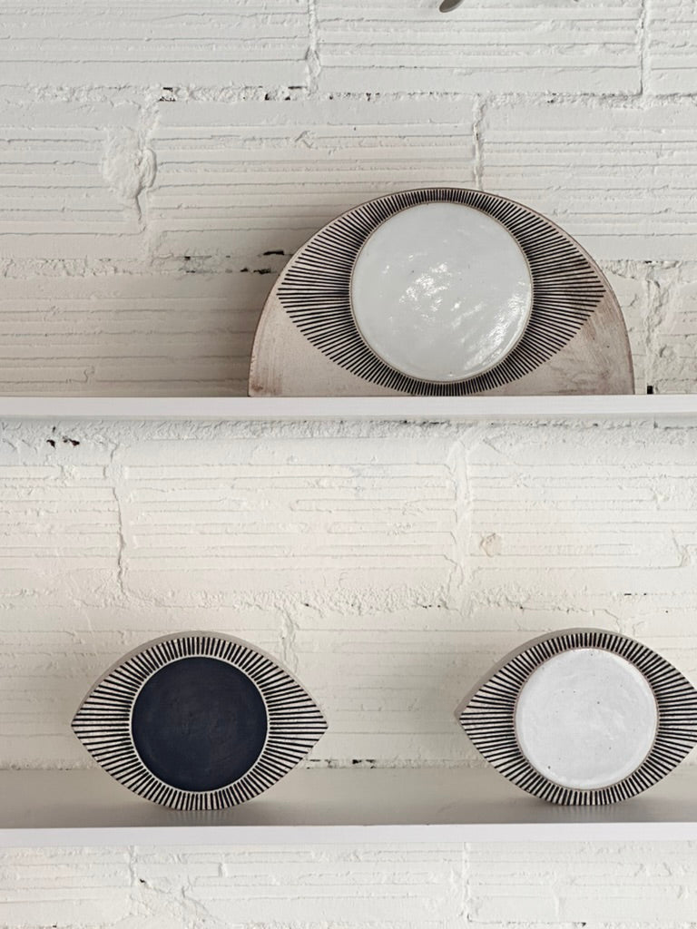 New Eye Sculpture by MQuan medium