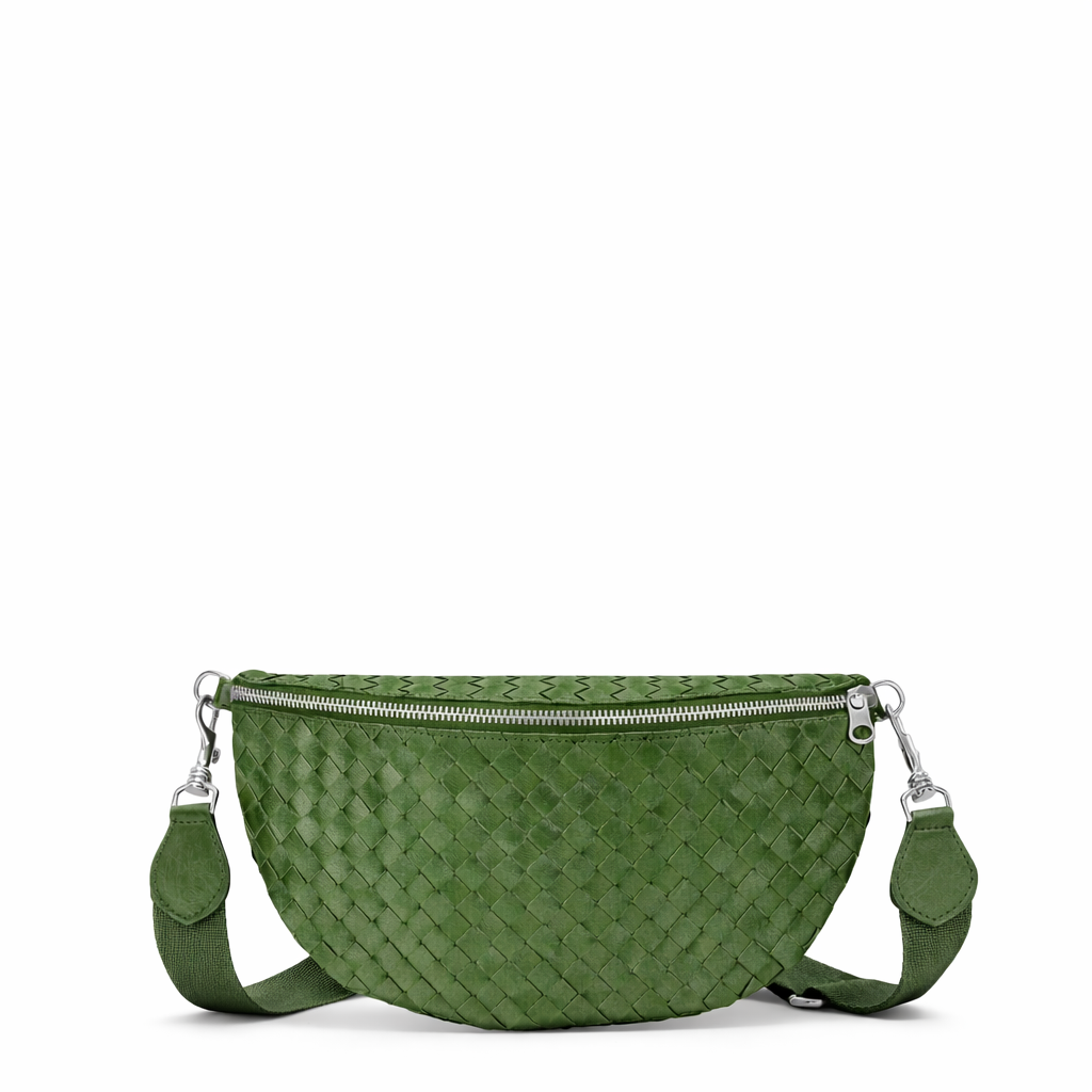 Uashmama - SLING BODY BAG: Woven Black