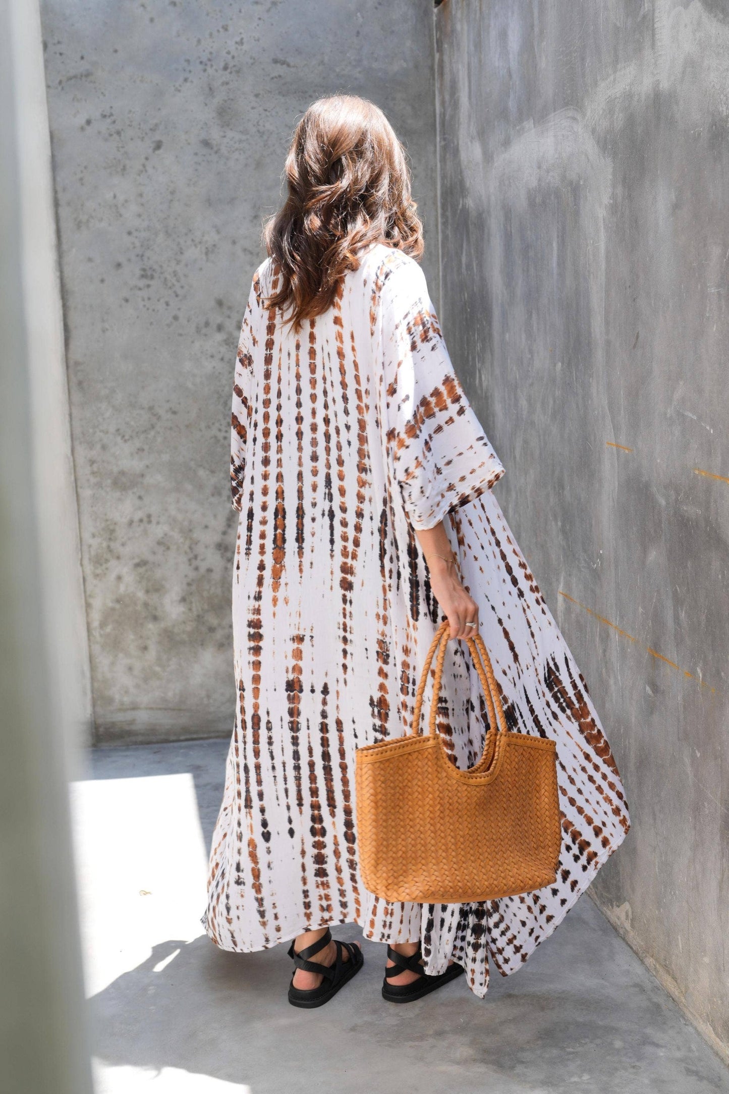 Pink Haley - Jolene Handwoven Leather Tote : Black