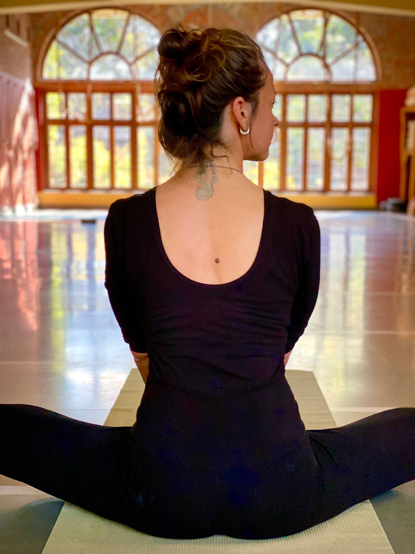 CECILIA SÖRENSEN - 107 CEDRE Yoga Jumpsuit organic cotton jersey: Black / M