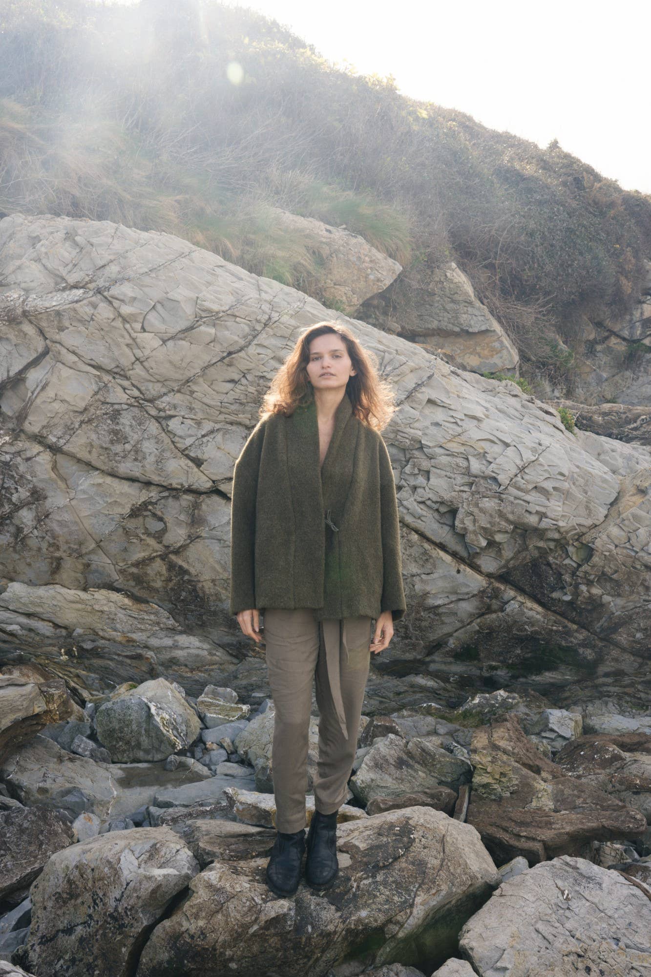 CECILIA SÖRENSEN - 314 Amarant Jacket – Pure Wool: Beige