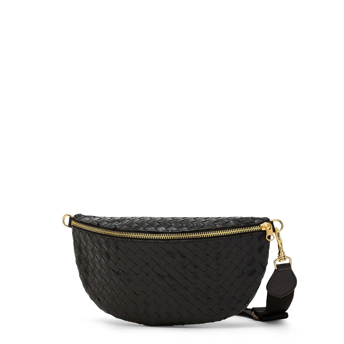 Uashmama - SLING BODY BAG: Woven Black