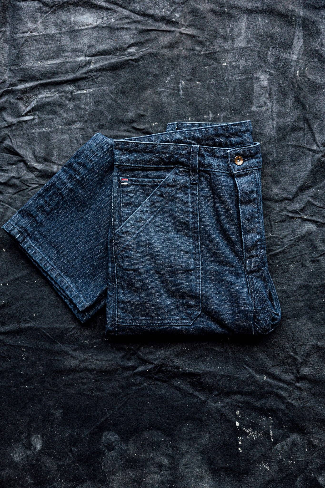 WiesMade - Scout Jean | Ocean Wash  Denim Military Pant: Ocean Wash / 32.5 / 32