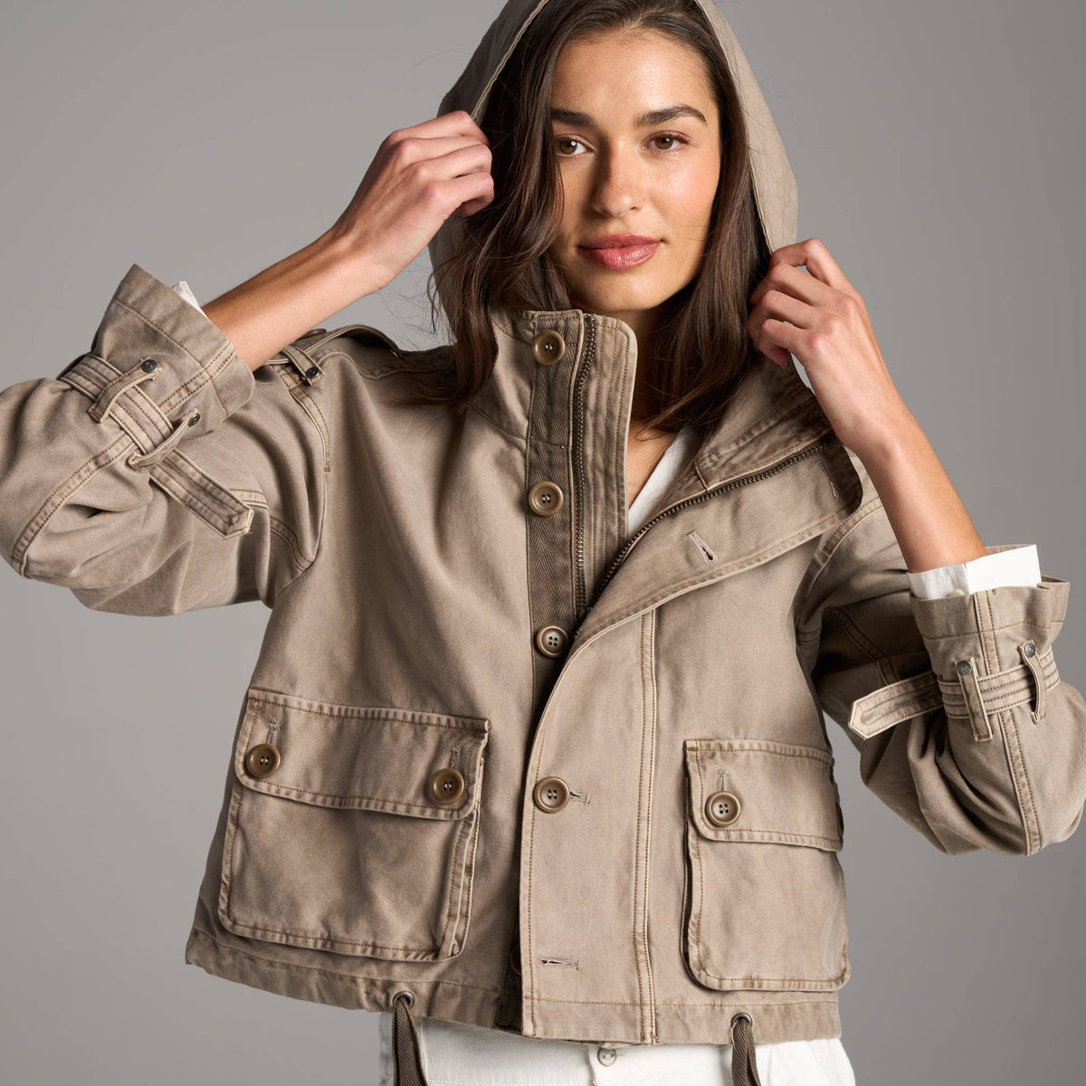 Finnian Hooded Utility Jacket