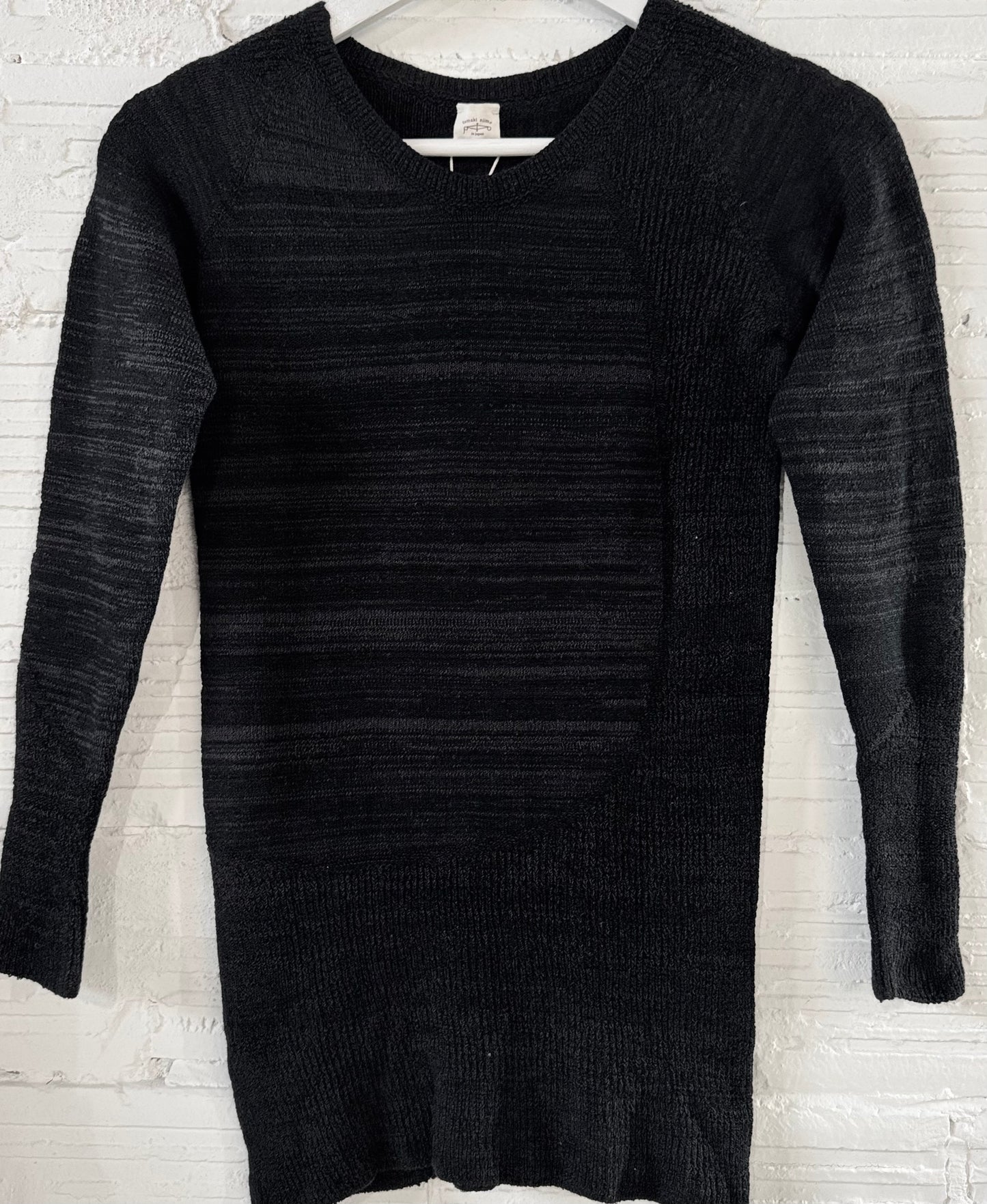 Tamaki-Niime In-Nice organic cotton sweater hand made in Japan