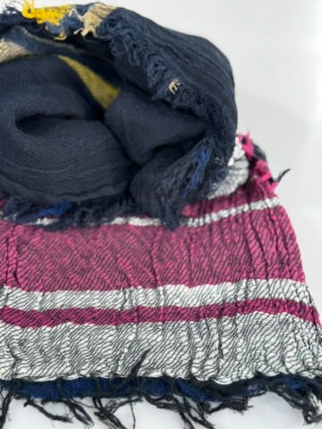 Roots Middle Gauze Cotton Scarves 21'' x 70'' from Japan