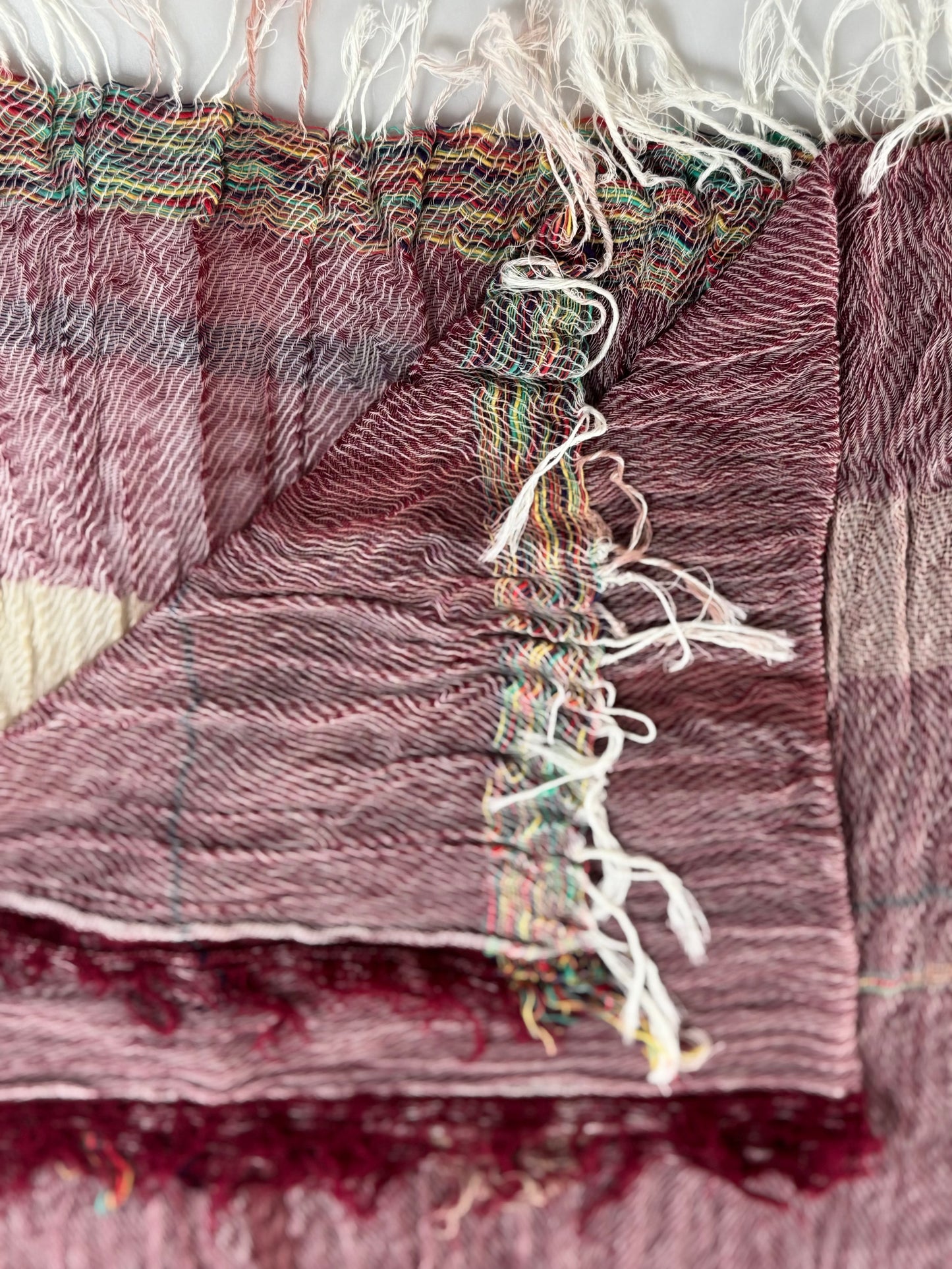 Roots Middle Gauze Cotton Scarves 21'' x 70'' from Japan