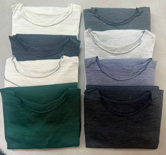 Washable Merino Tamaki Nuime Kuru long sleeve knit top