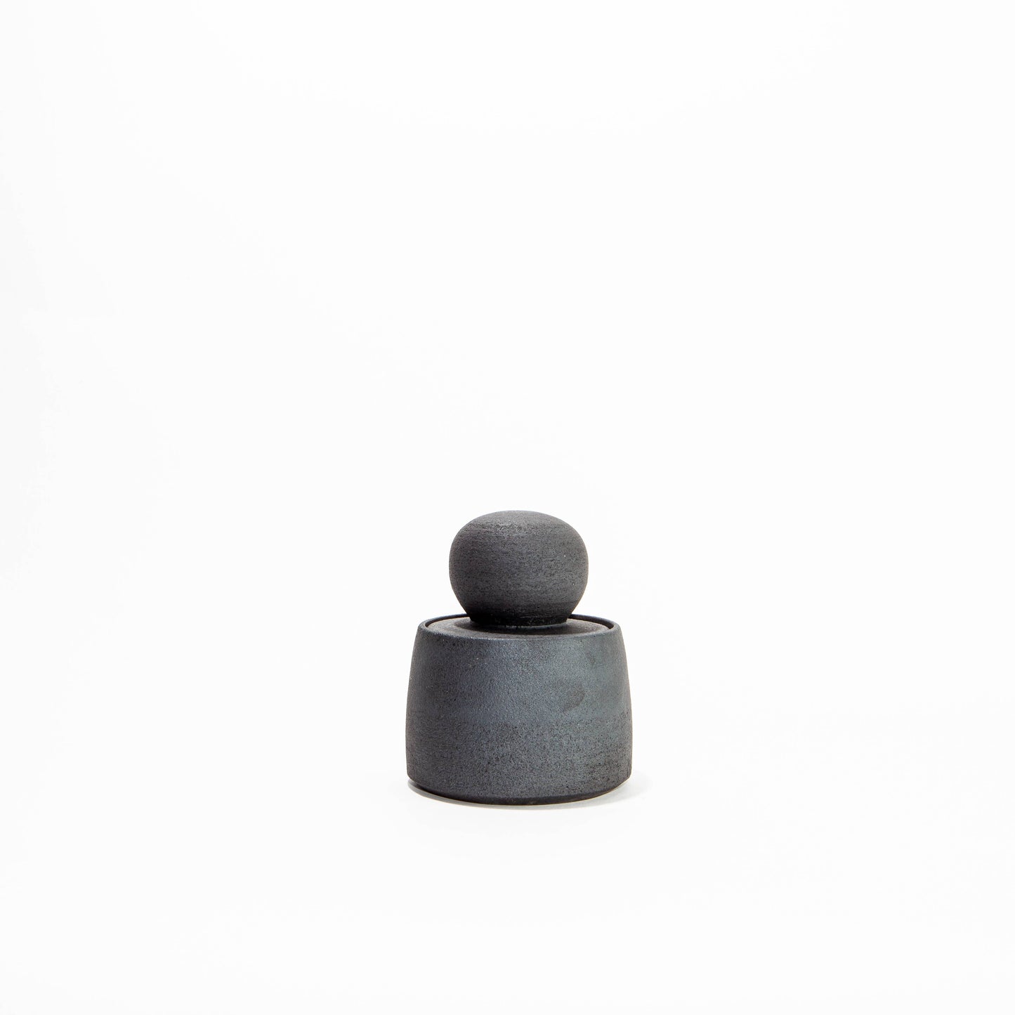 MH STUDIO - Charcoal Black Stash Jars: Small
