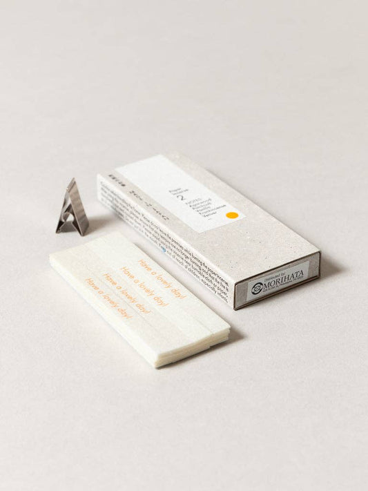 Washi Paper Incense Strips - #2 Elegant Agarwood
