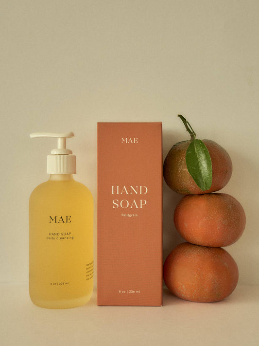 MAE - Petitgrain Clean Hand Soap - Vegan, Essential Oil
