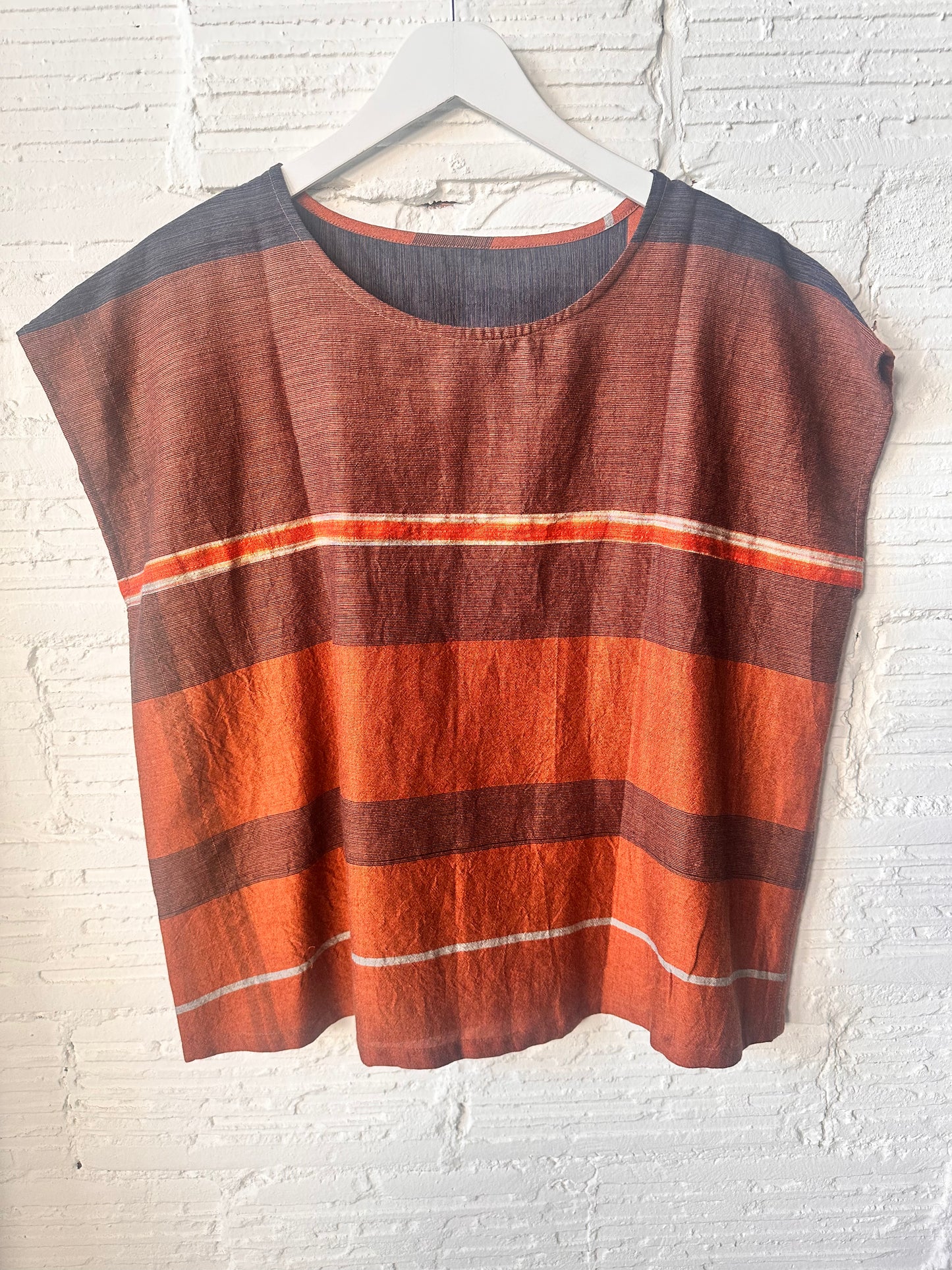 Suton tee short cap sleeve in organic Japanese cotton