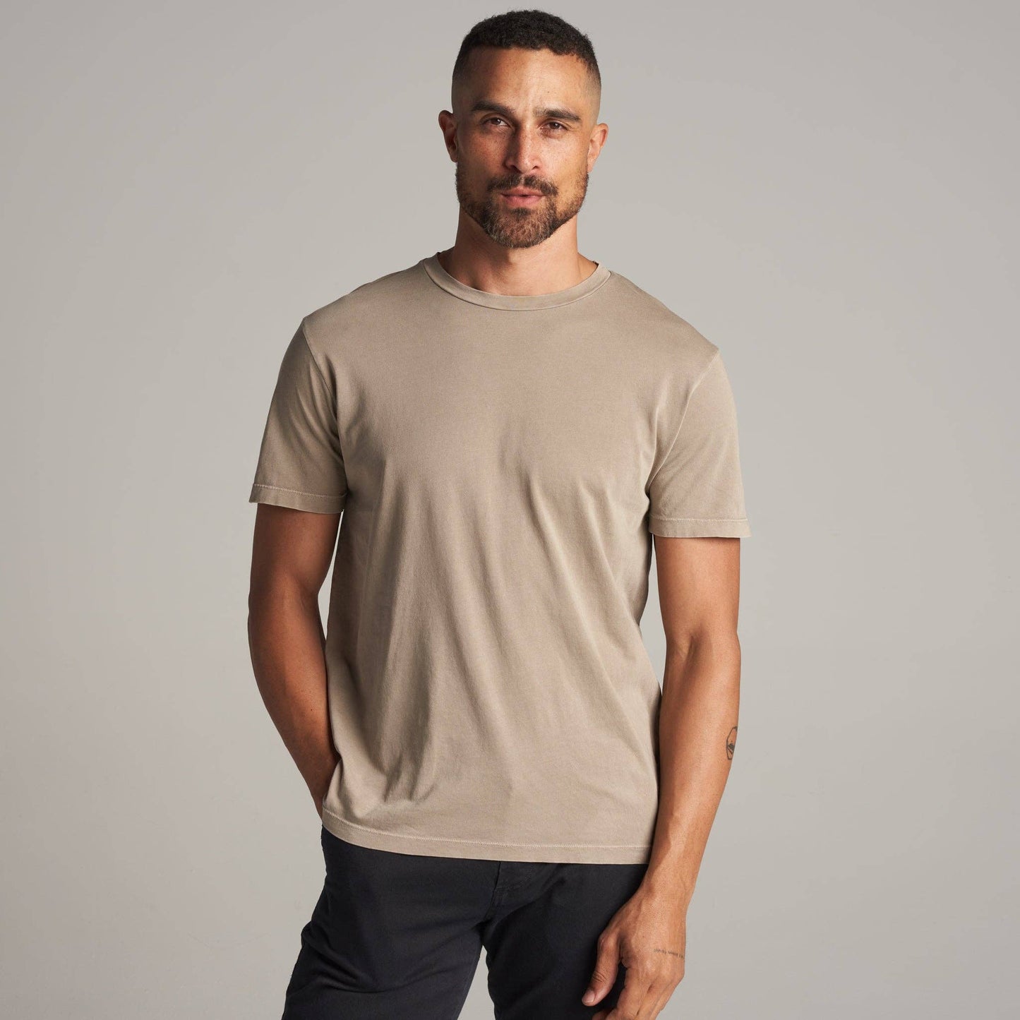 Rowan - Asher Standard Tee: Vintage White / L / MKTP0002