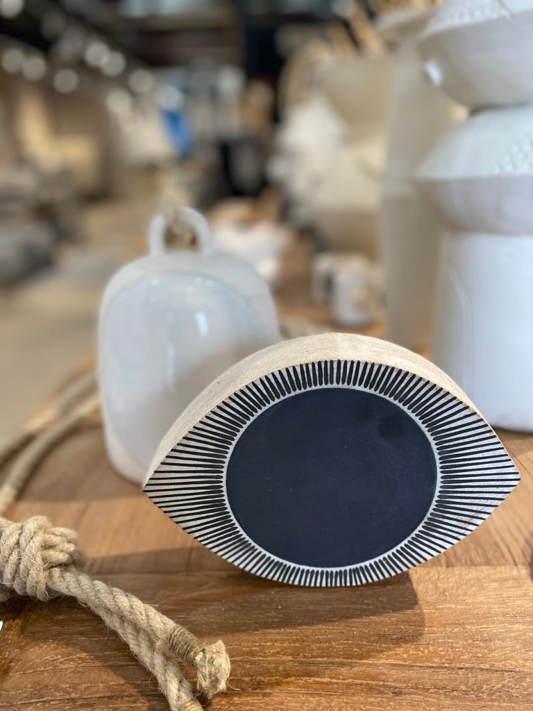 New Eye Sculpture by MQuan medium