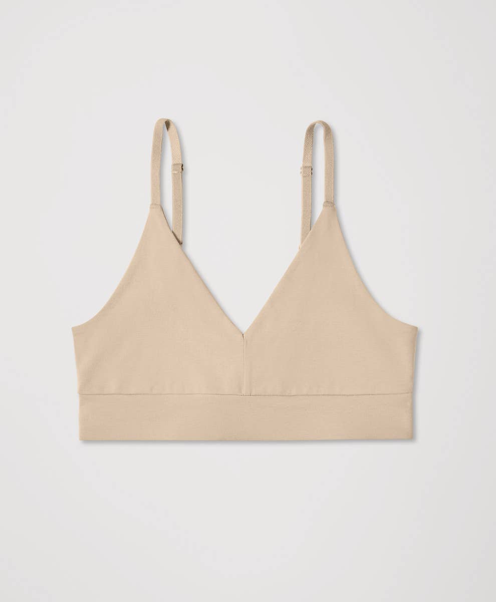 Pact - Women's Everyday Classic T-Shirt Bra: Sesame / Medium