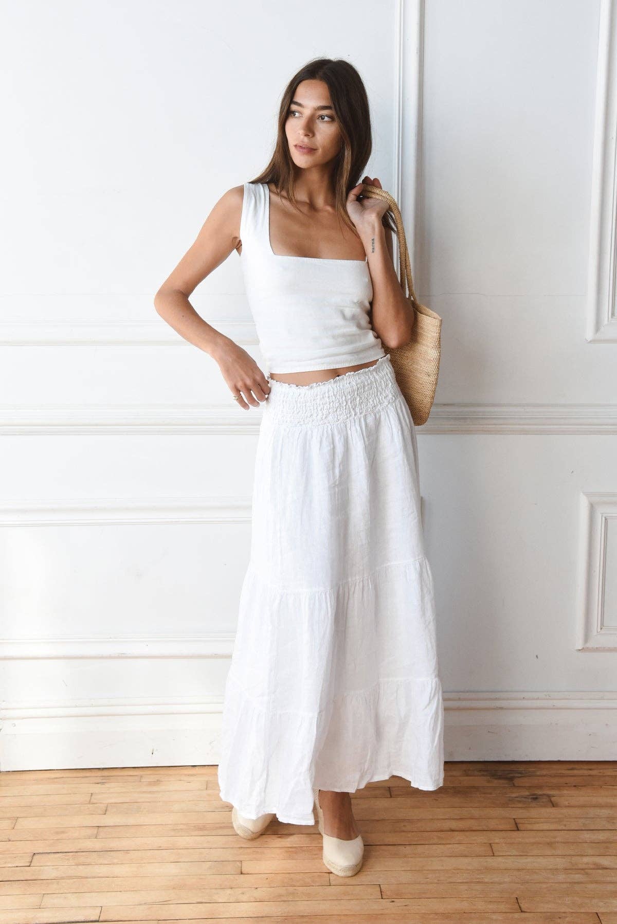 Firenze Linen Skirt