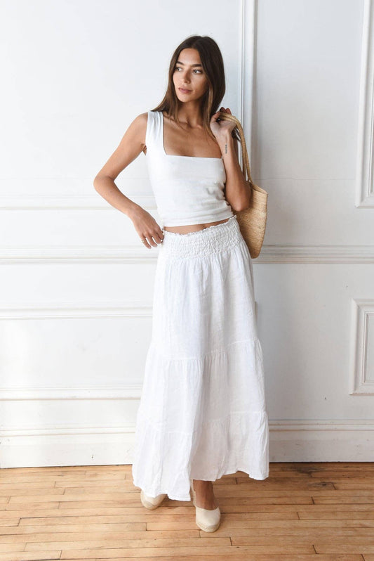 Firenze Linen Skirt