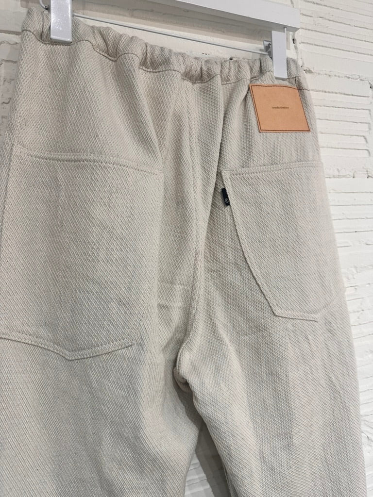 Tamaki-Niime Happy Pant-Organic Cotton Denim -Gender Fluid Wear from Japan