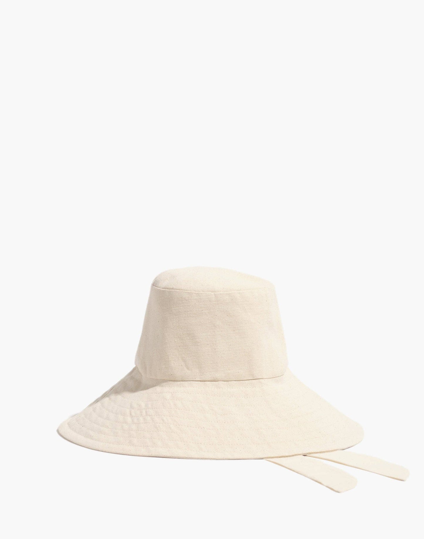 Small Lot - Canvas Hat | Wide Brim with Tie: S/M 23" / 58.5cm