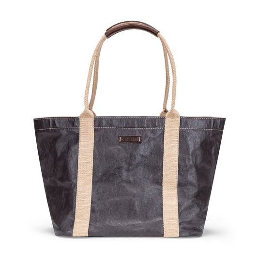 Uashmama - GIULIA CARRYALL TOTE BAG: Dark Grey / XSmall