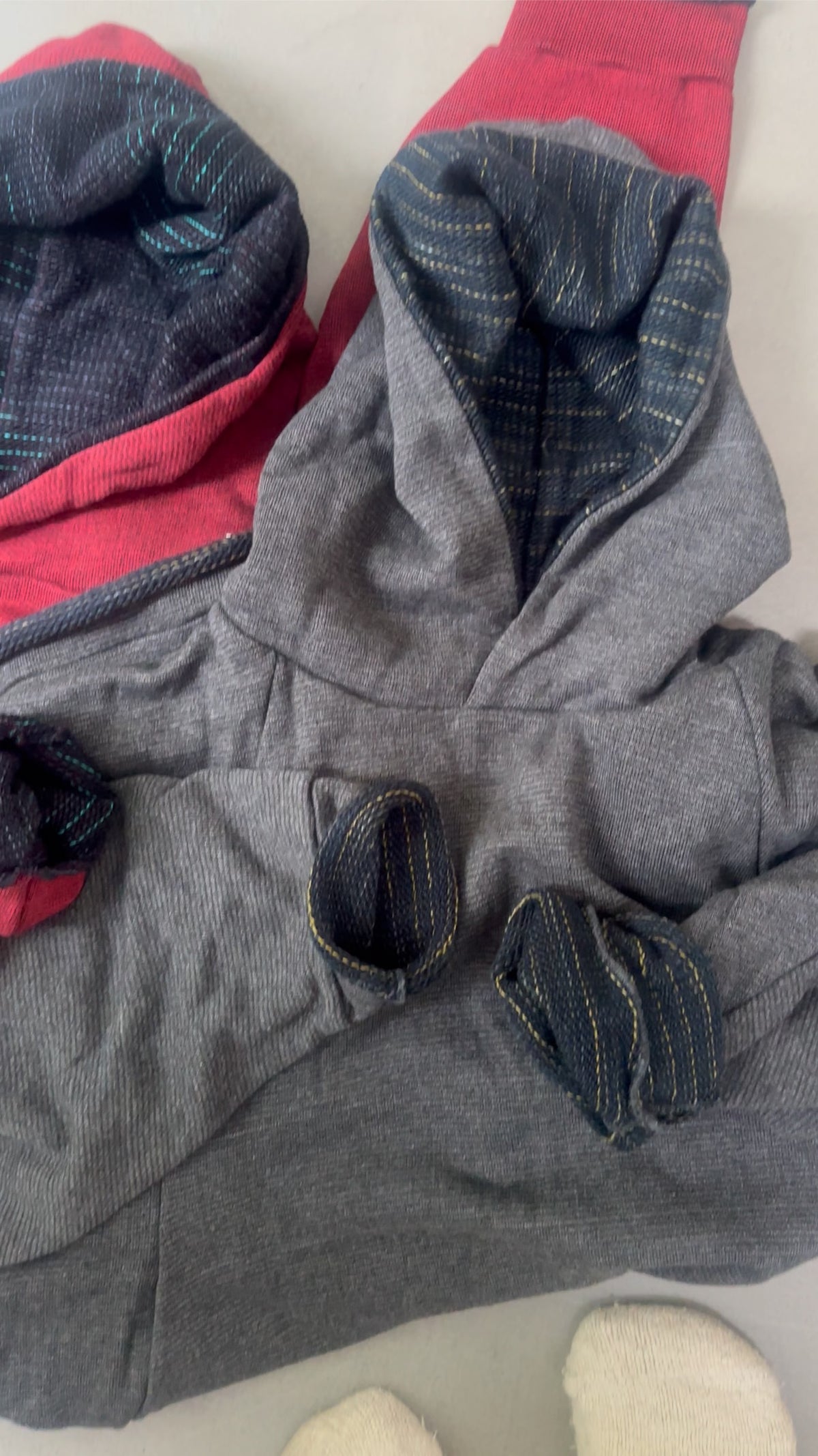 Dub Dub reversible Hoodie in organic cotton from Japan