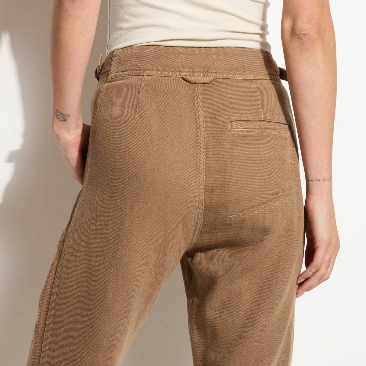 Neve Drape Denim Twill Pant