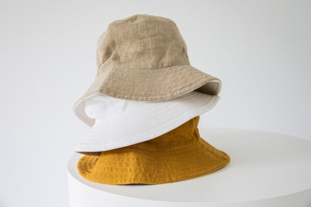 Linen Bucket Joy Hat