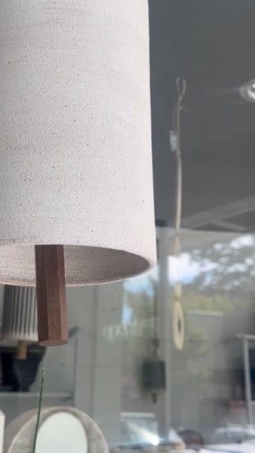 Mquan thrown bell tall white  size: XL: 12.5" x 6.5”