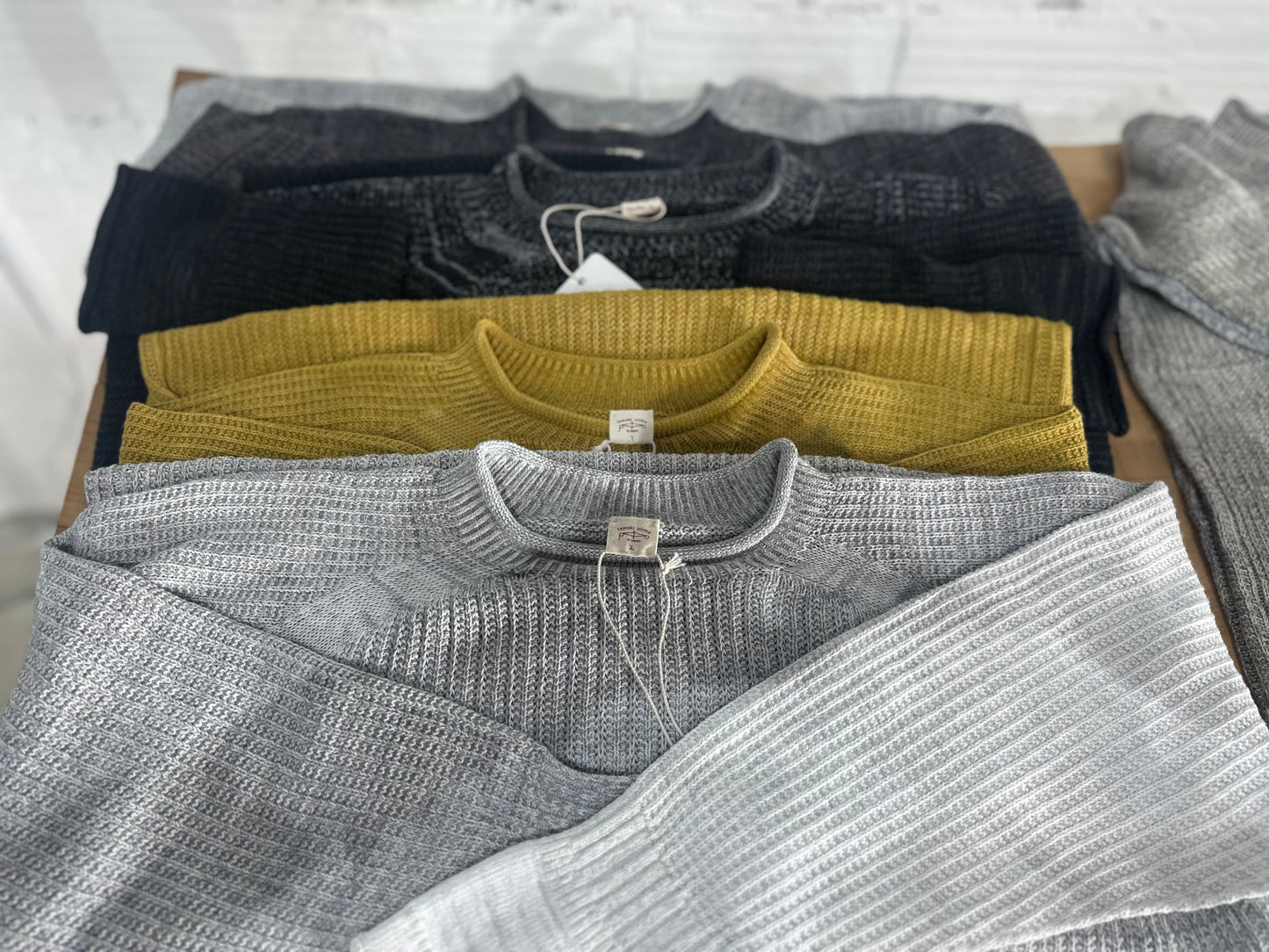 Tamaki-Niime Po Knit Good Organic Cotton Pullover Gender Free Wear from Japan