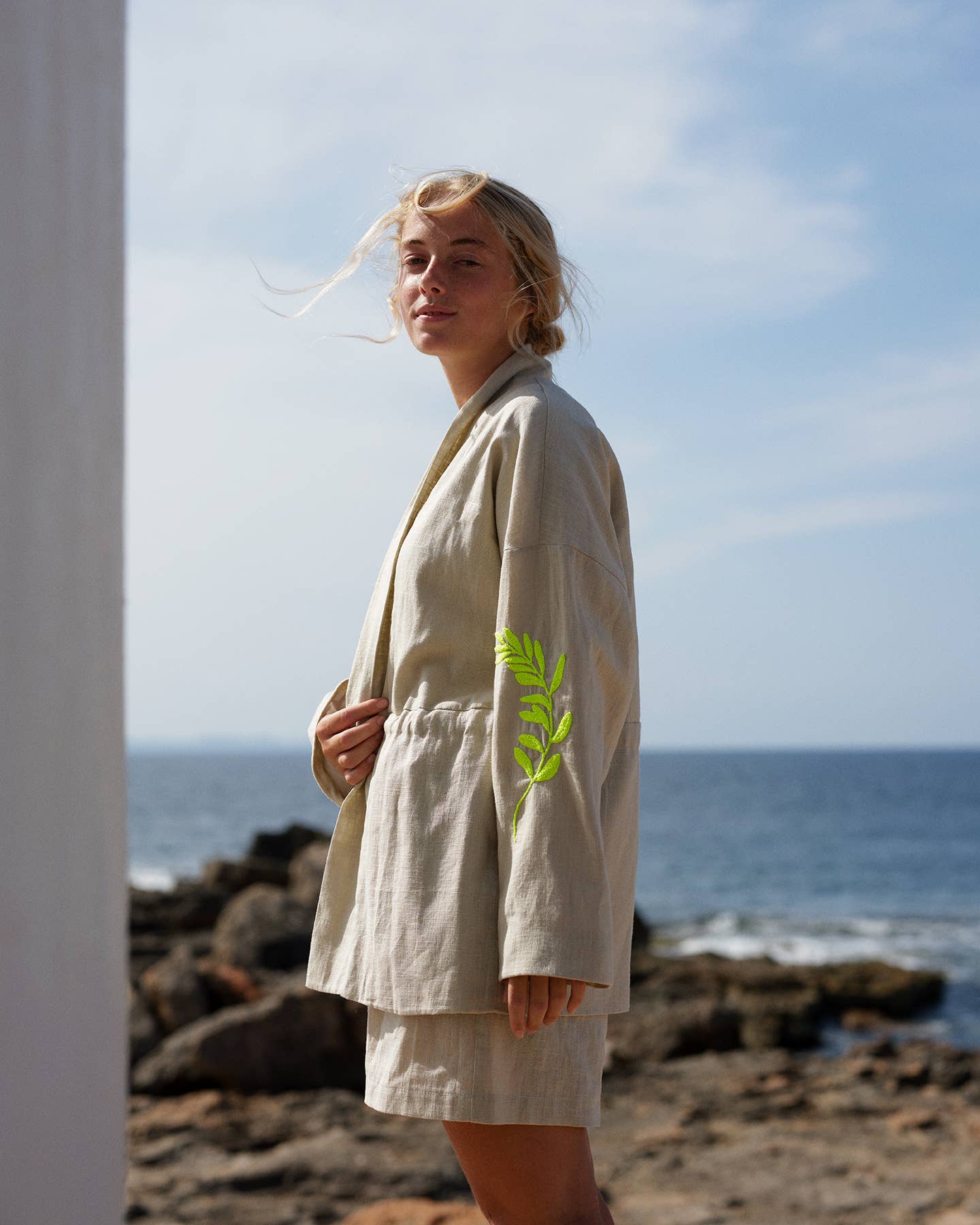 CECILIA SÖRENSEN - 316 NOPAL JACKET linen : Beige
