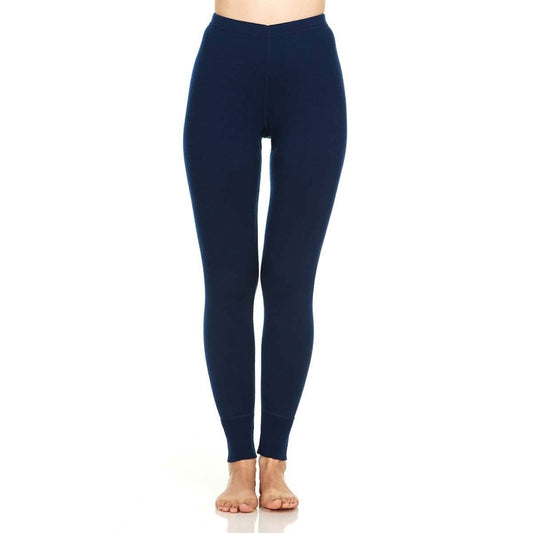 Minus33 Merino Wool - Midweight Women's Wool Bottom Thermal Base Layer - 100% Merino Wool: Black / Regular / S