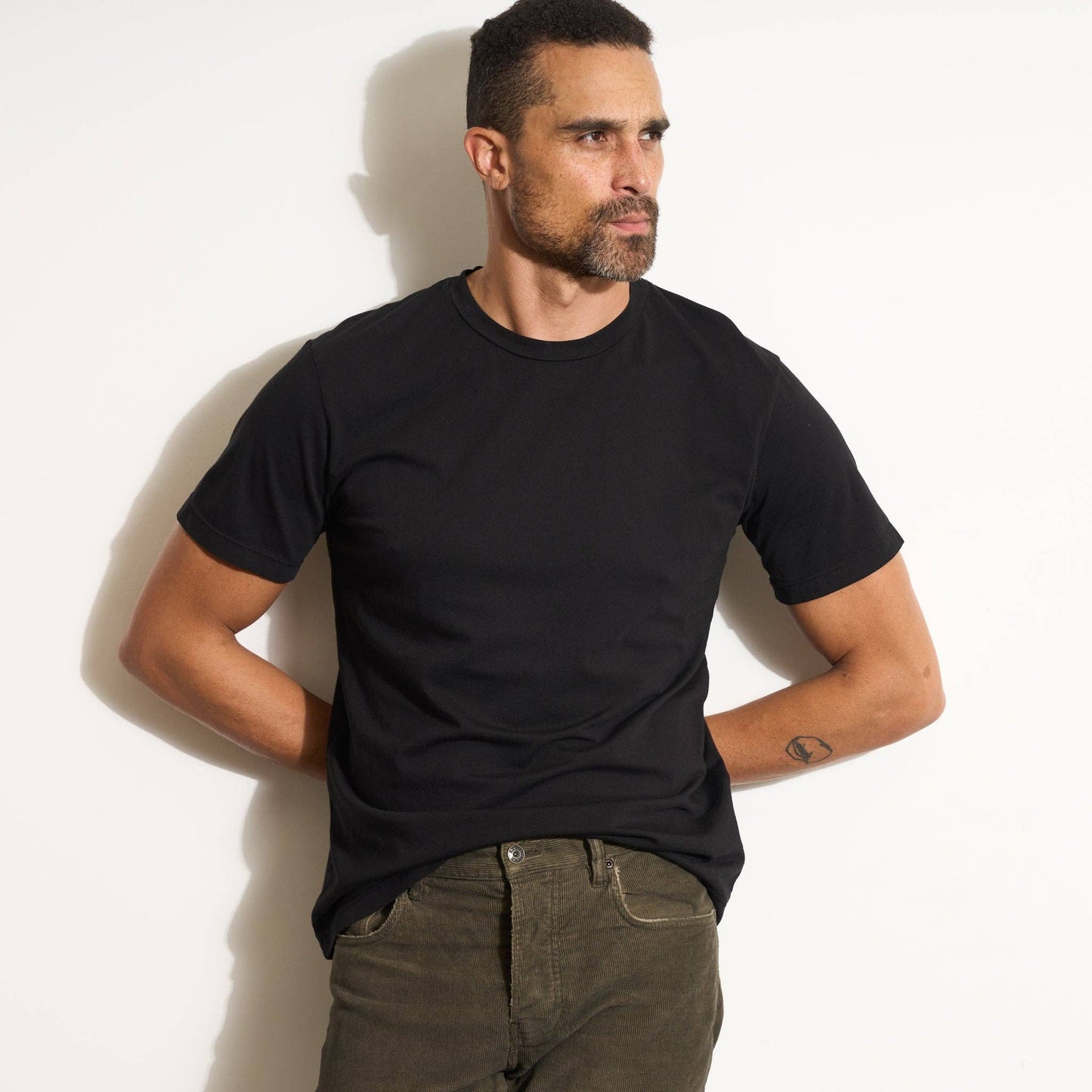 Rowan - Asher Standard Tee: Basalt / M / MKTP0002