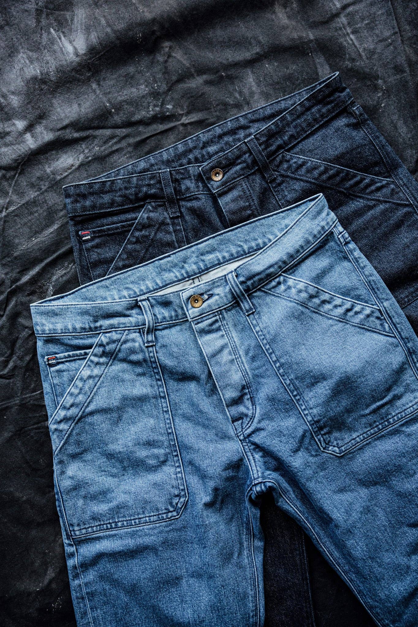 WiesMade - Scout Jean | Ocean Wash  Denim Military Pant: Ocean Wash / 32.5 / 31