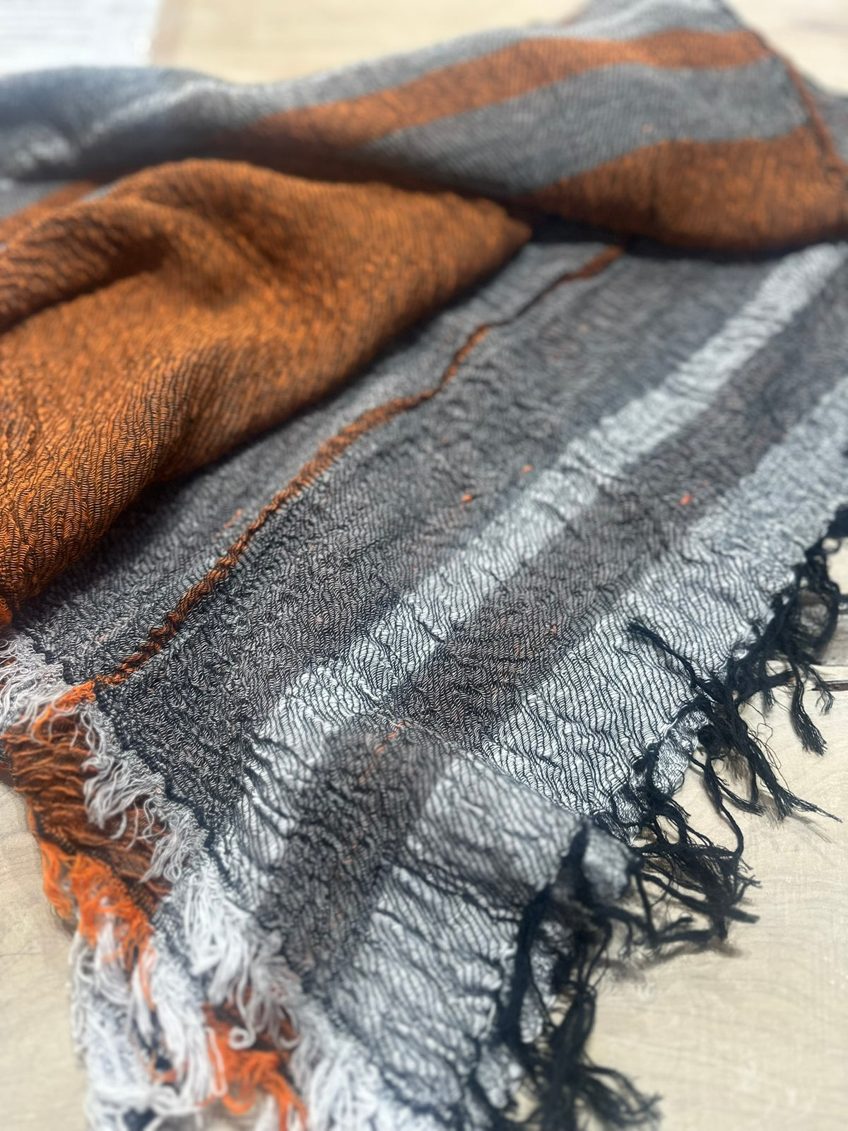 Roots Bliss Shawls- Rectangular Organic Gauzy Dream Cotton