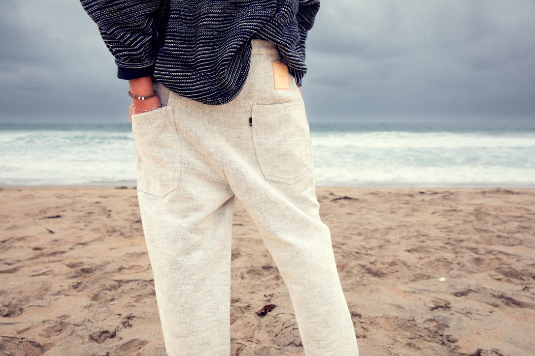Happy Pant-Organic Cotton Denim -Gender Free Style from Japan