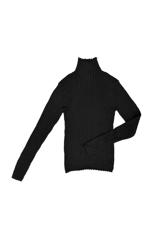 Curator SF - Rib Turtleneck: XS/S