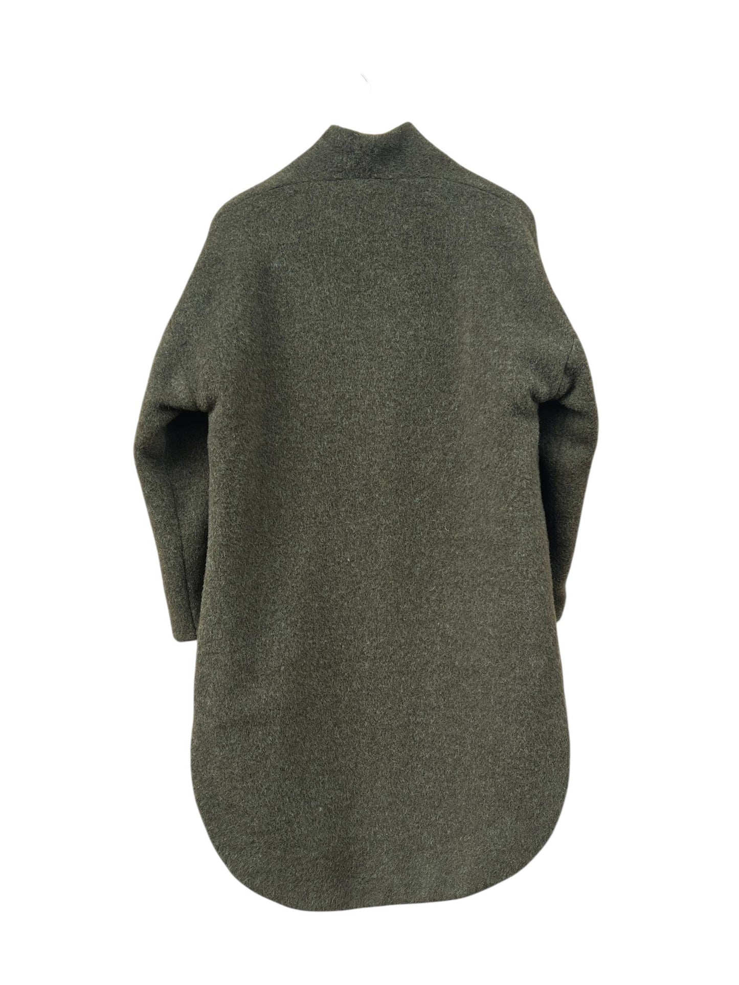 CECILIA SÖRENSEN - 319 CIGALA COAT pure beige wool: Blue