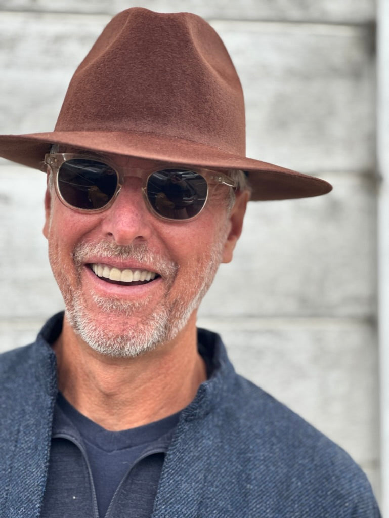 Boncia Felted Lapin Hat by Reinhard Plank"