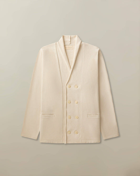 Shawl Collar Cardigan in Organic Cotton