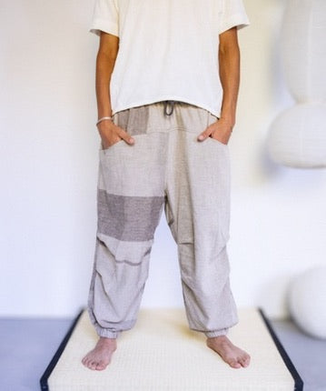 Tamaki-Niime Nica Parachute Cotton and Cotton-Merino Blend "Co-Ed" Pant