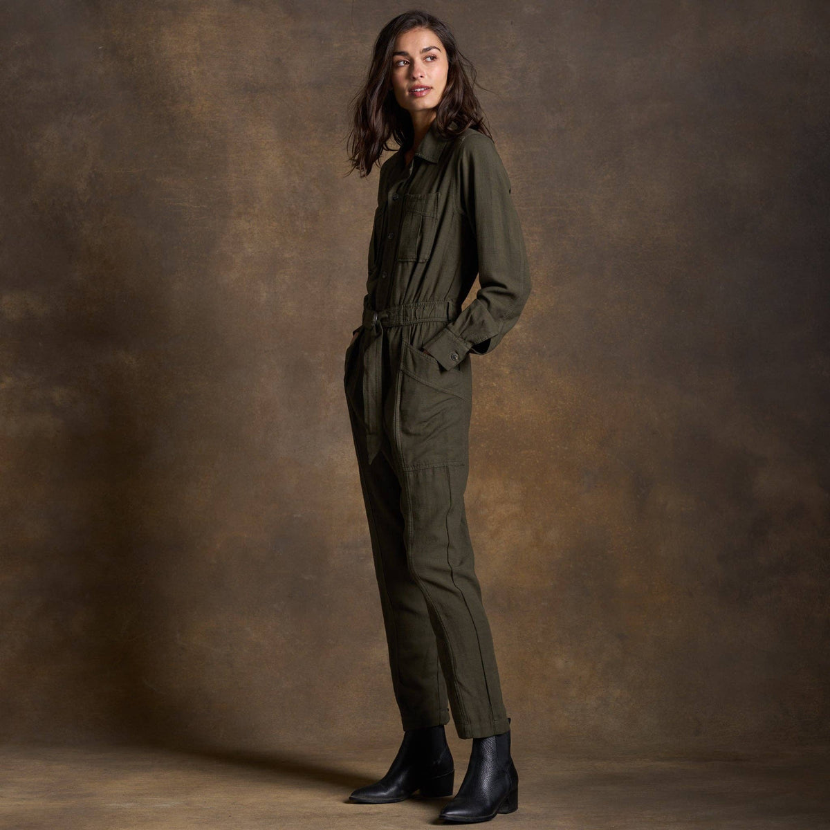 Lincoln Long Sleeve Jumpsuit